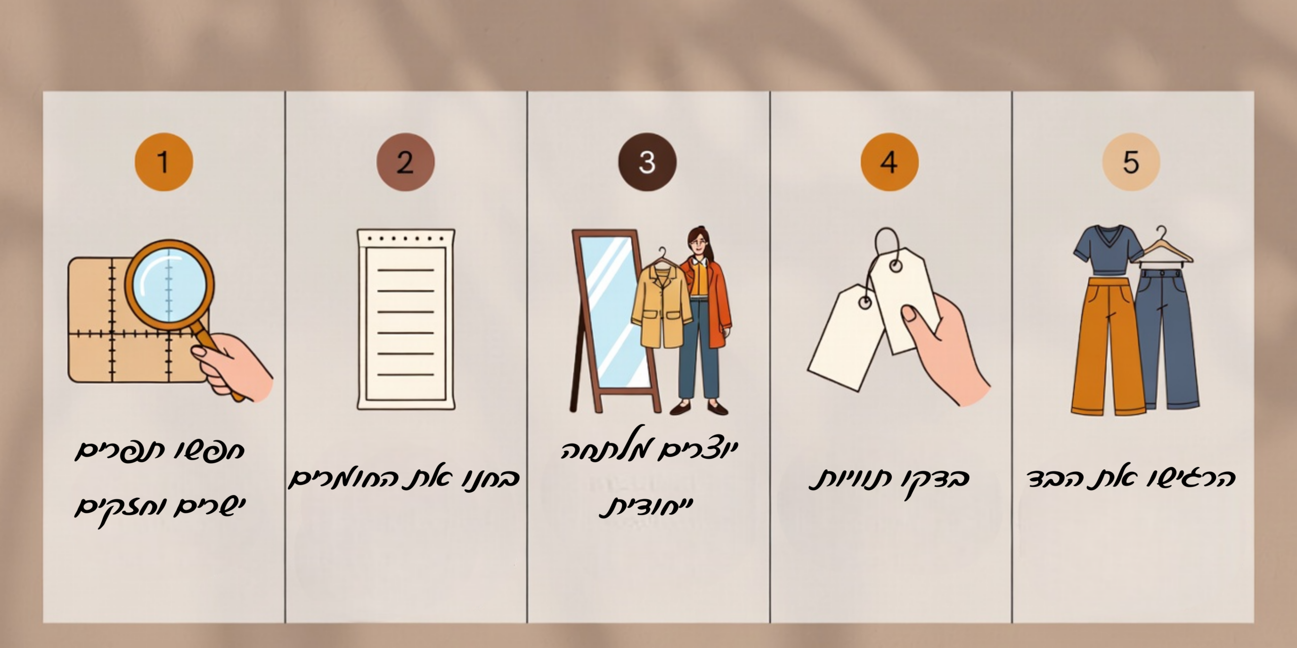 איך לבחור פריט יד שנייה איכותי – מדריך חכם לחיסכון וסטייל